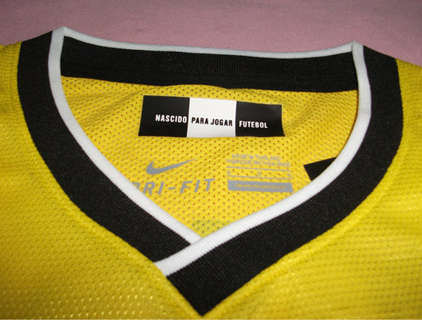 14-15 SC Corinthians Away Yellow Jersey Shirt